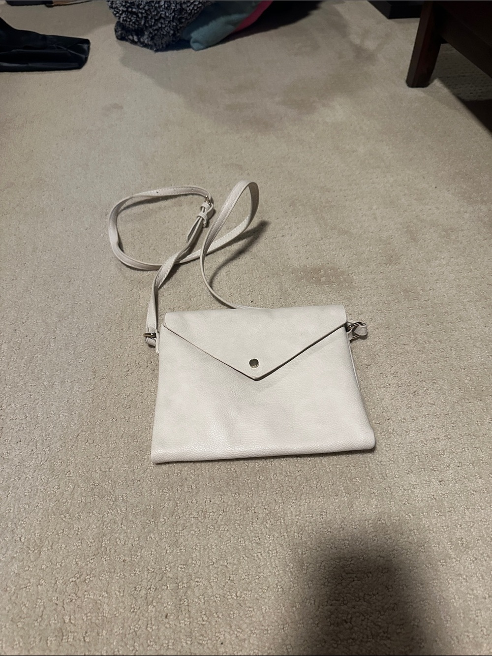 Off-White Envelope Crossbody Bag - Women's Shoulder Purse